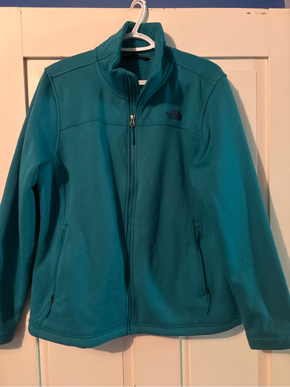 The North Face Teal Women's Full-Zip Fleece Jacket